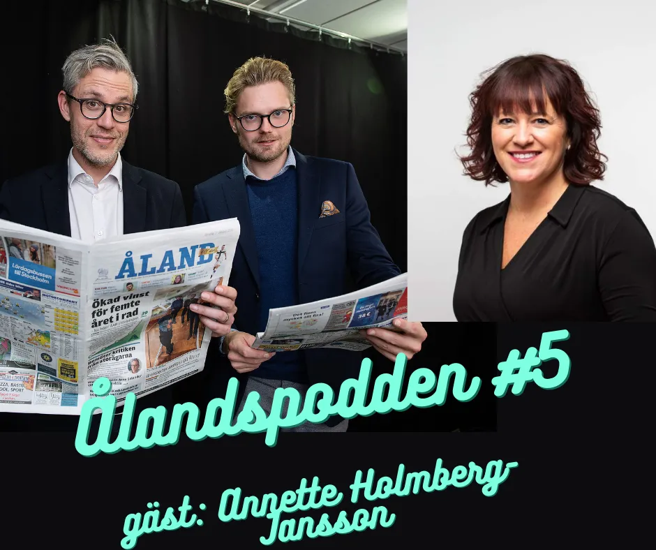 Ålandspodden avsnitt 5: nordiskt samarbete med Annette Holmberg-Jansson