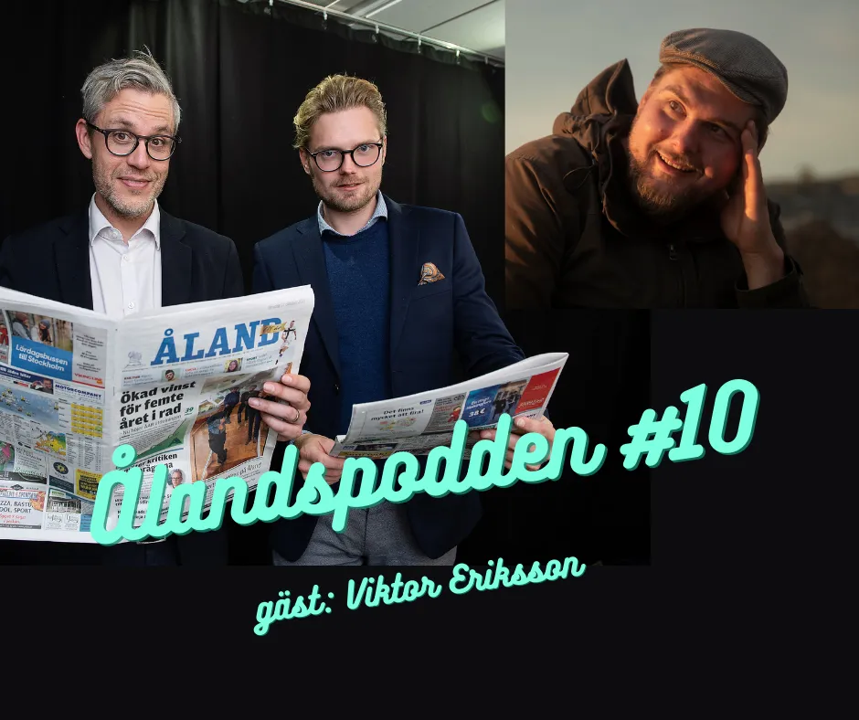 Ålandspodden #10: julmust- och pepparkakstest med Viktor Eriksson