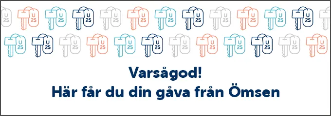 Varsågod! Här är dein gåva från Ömsen