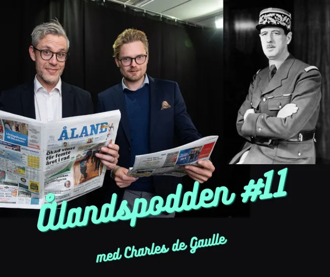 Ålandspodden 11: Julkrönika med Charles de Gaulle