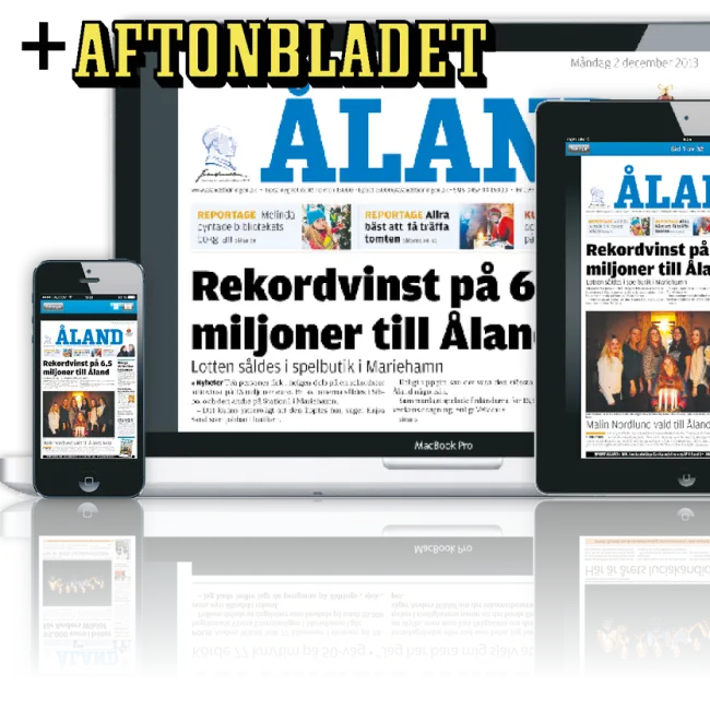 Ålandstidningen E-tidning + Aftonbladet